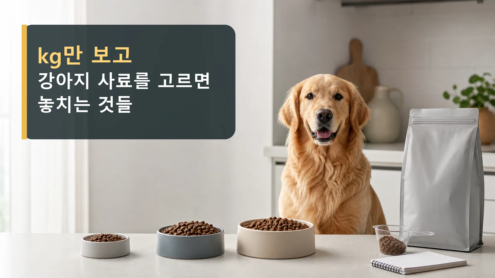 강아지 사료, 나이별로 달라야 할까?｜퍼피·성견·노령견 영양 기준