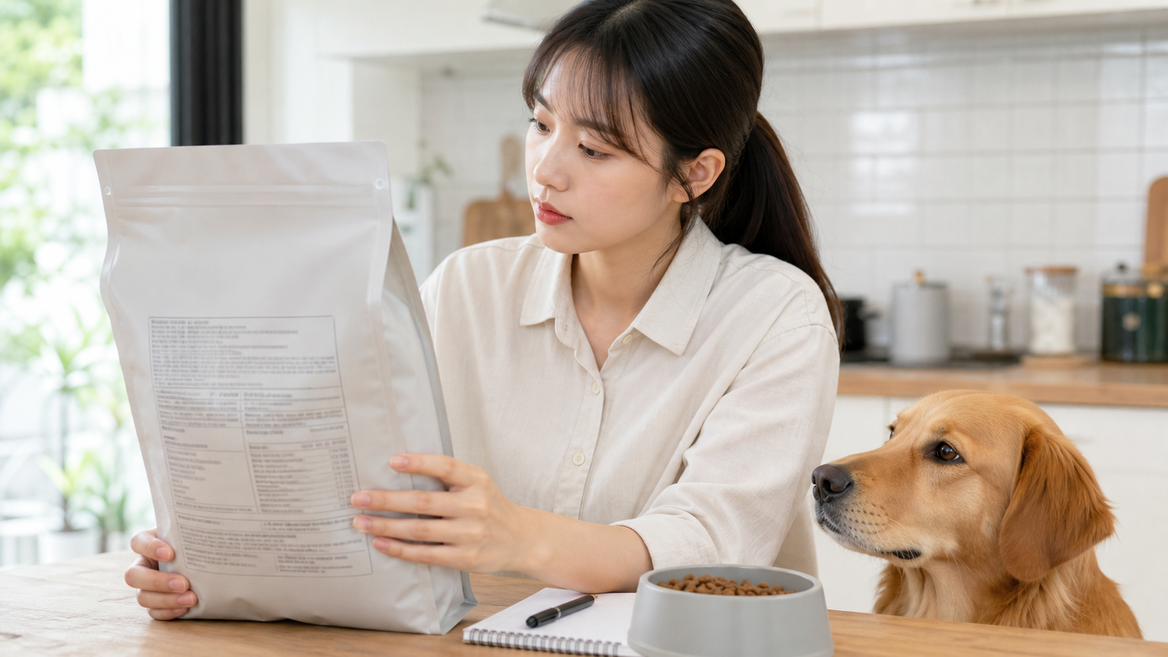 강아지 사료 원재료명 읽는 법｜첫 번째 재료만 보면 놓치는 것
